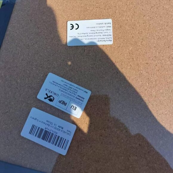 Cork Bulletin Board 17.7"X 13.3", Notice Pin, Ideal for Office & Home Decor, Sch - Picture 8 of 8